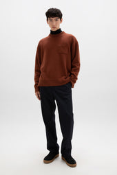 Oversized Red Cashmere Jumper