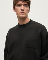 Oversized Dark Grey Cashmere Jumper