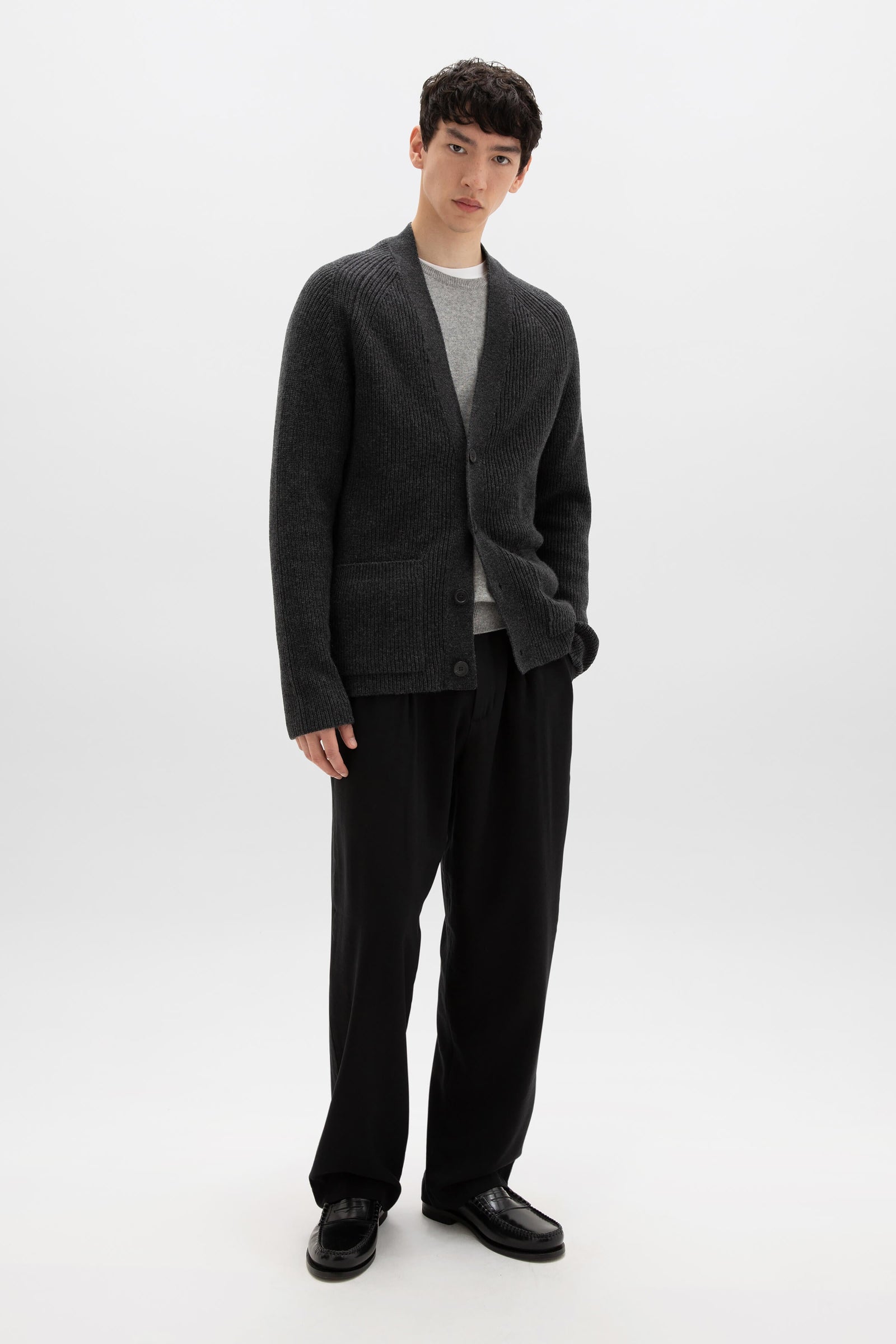 Relaxed Cashmere Cardigan