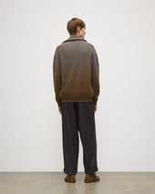 Pioneer Green Shawl Collar Cashmere Cardigan