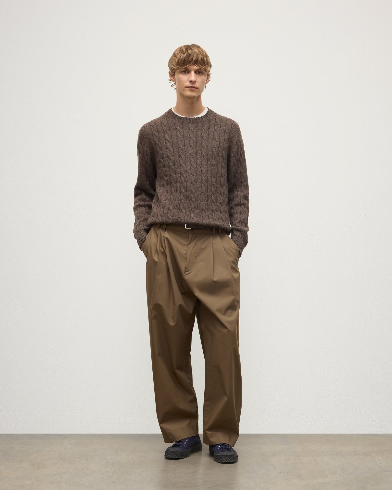 Calder Cable Cashmere Jumper