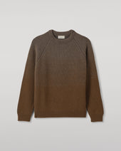 Pioneer Ombre Green Cashmere Jumper
