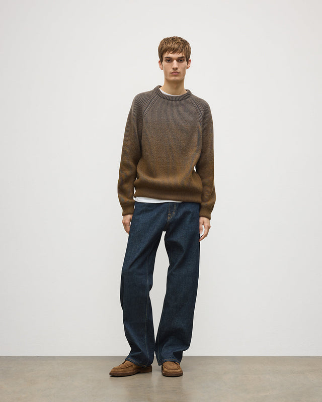 Pioneer Ombre Green Cashmere Jumper