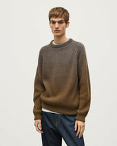 Pioneer Ombre Green Cashmere Jumper