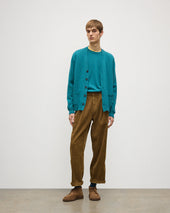 Redpath Green Cashmere Cardigan
