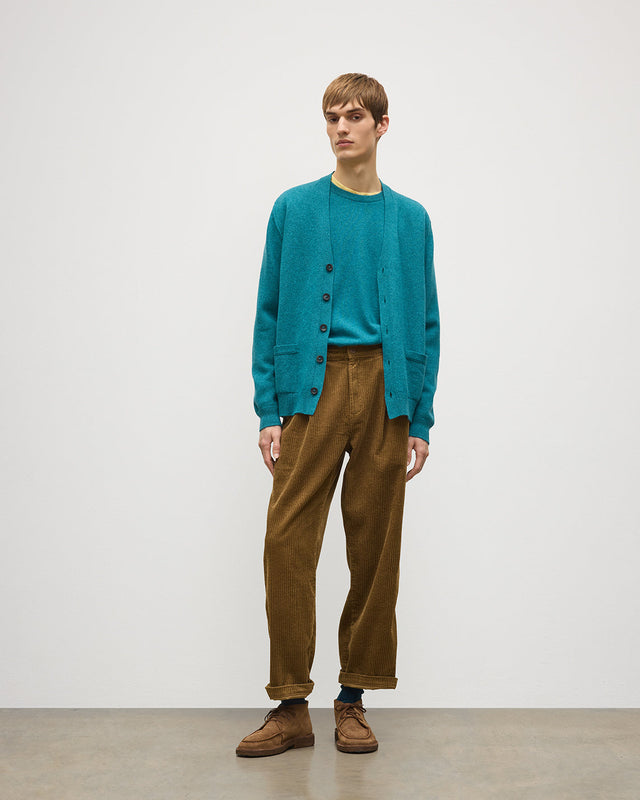 Redpath Green Cashmere Cardigan