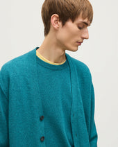 Redpath Green Cashmere Cardigan