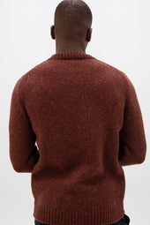 Aran Cashmere Donegal Red Jumper