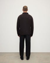 Dark Brown Cashmere Turtleneck Jumper