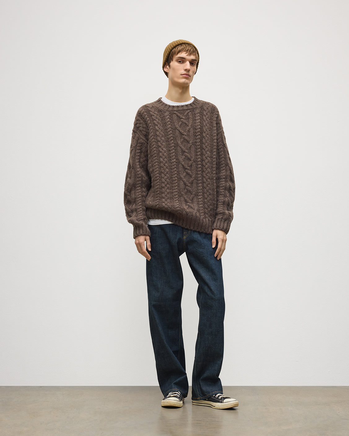 Macdonald Aran Cable Cashmere Jumper