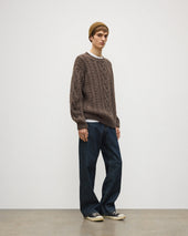 Macdonald Aran Cable Cashmere Jumper