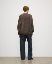 Macdonald Aran Cable Cashmere Jumper