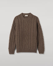 Macdonald Aran Cable Cashmere Jumper