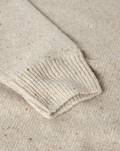 Cream Donegal Cashmere Marl Jumper
