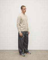 Cream Donegal Cashmere Marl Jumper