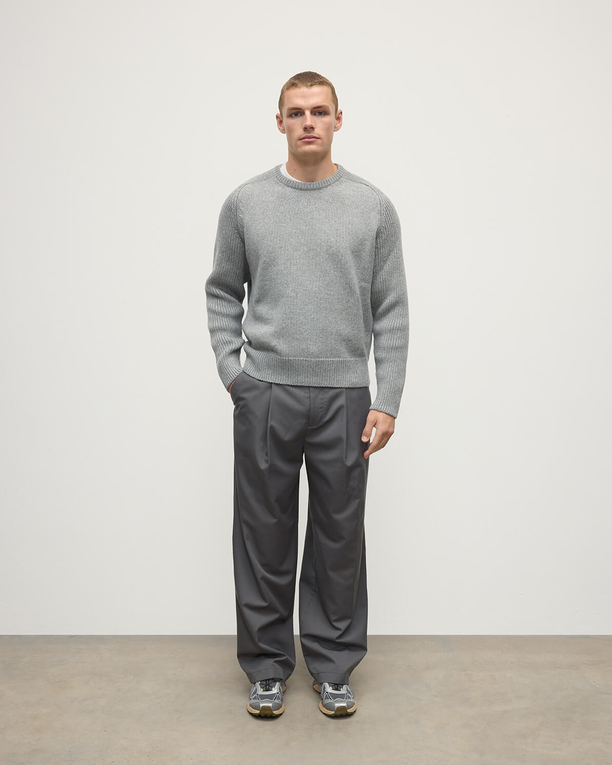Ribbed Cashmere Jumper