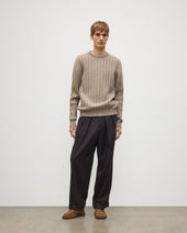 Peel Light Brown Cashmere Jumper