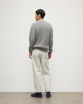 Peel Grey Cashmere Jumper
