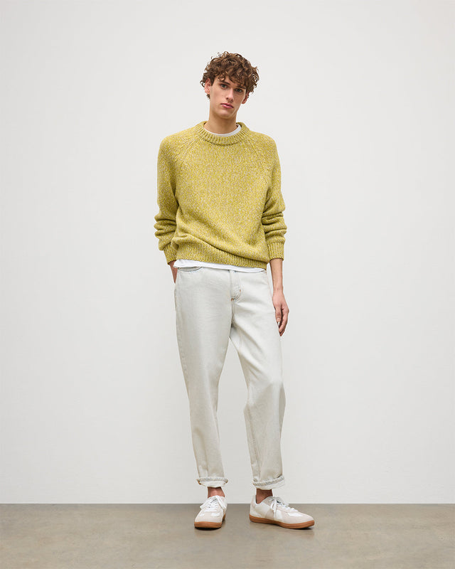 Fyfe Yellow Cashmere Jumper