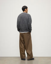Fyfe Dark Navy Marl Cashmere Jumper