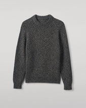 Fyfe Dark Navy Marl Cashmere Jumper