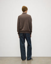 Douglas Button Neck Cashmere Jumper