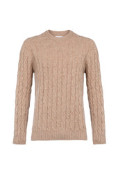 Donegal Cashmere Cable Jumper