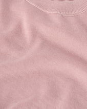 Superfine Cashmere Pink Round Neck Jumper