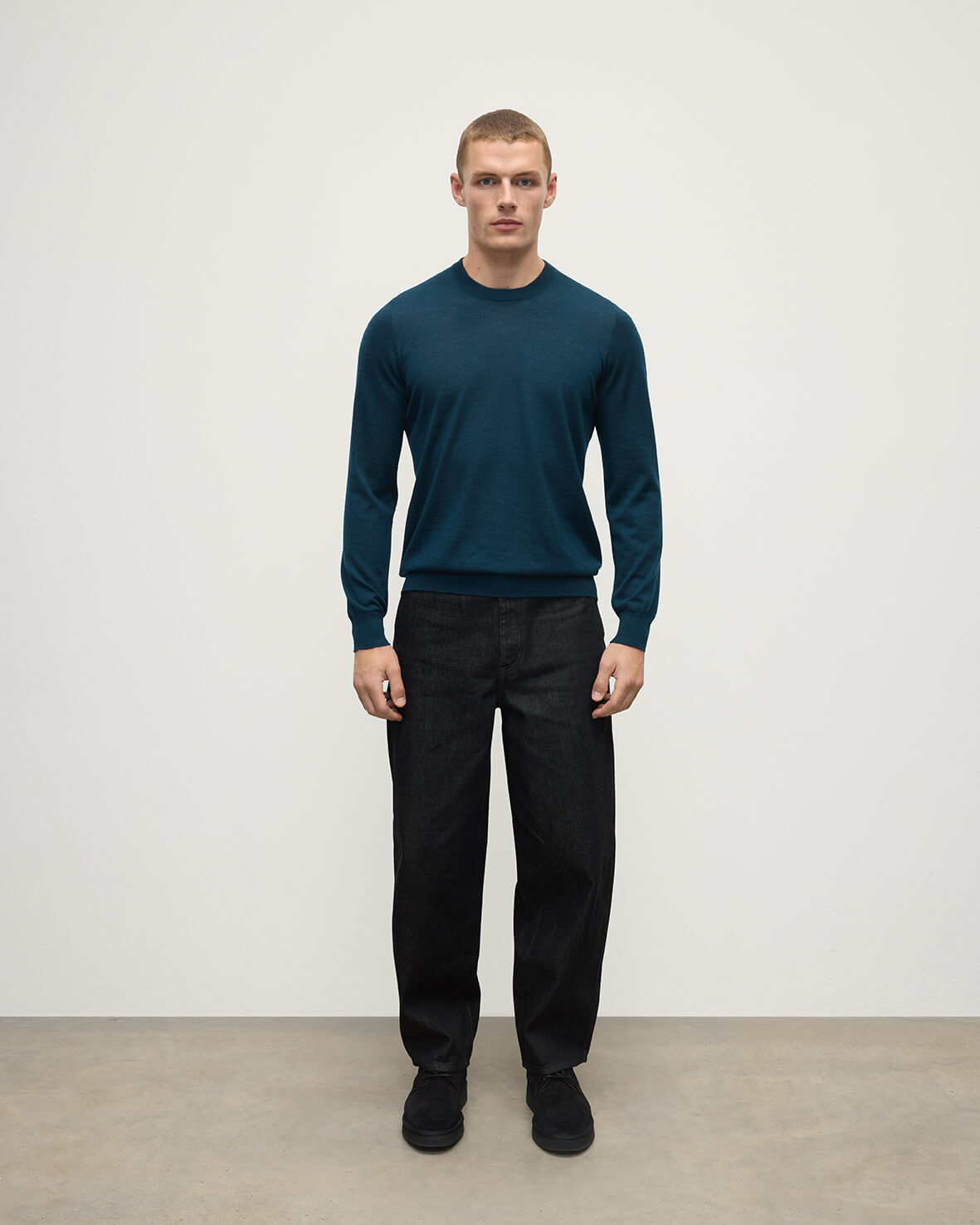 Superfine Cashmere Round Neck Jumper