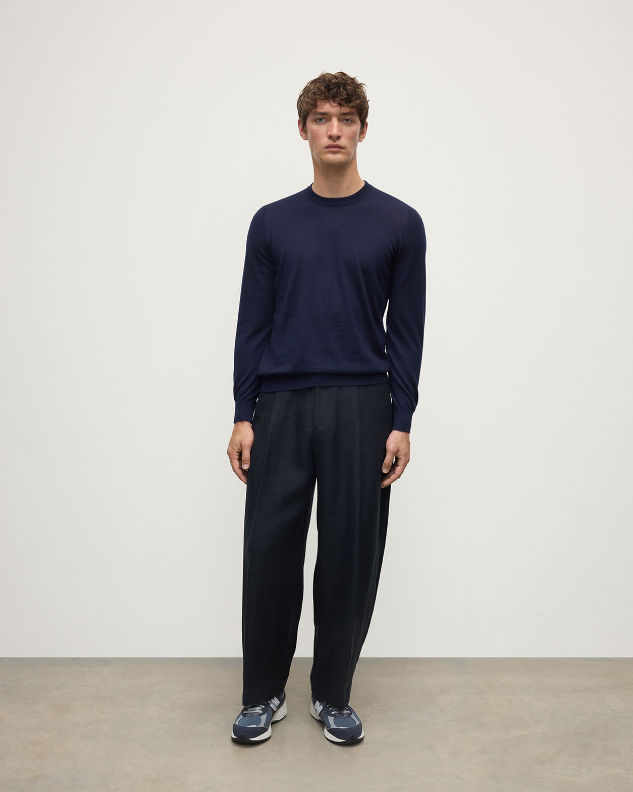 Superfine Cashmere Round Neck Jumper