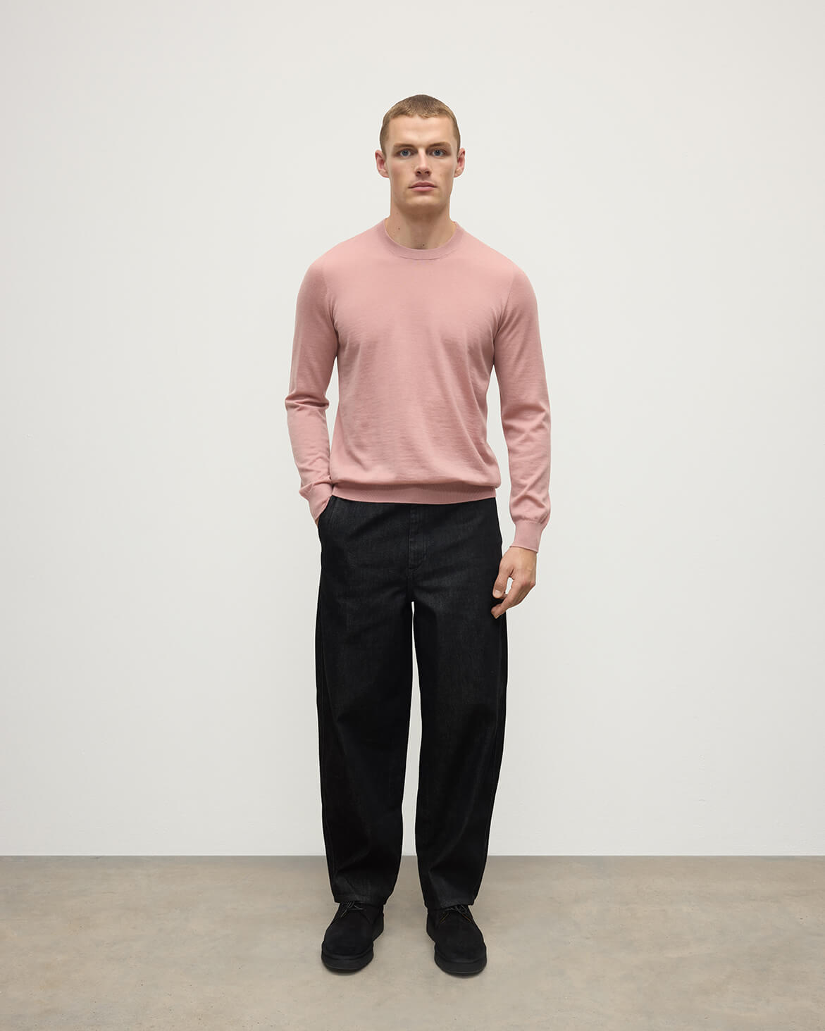 Superfine Cashmere Round Neck Jumper