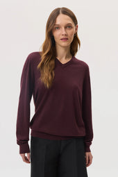 Superfine Cashmere V Neck