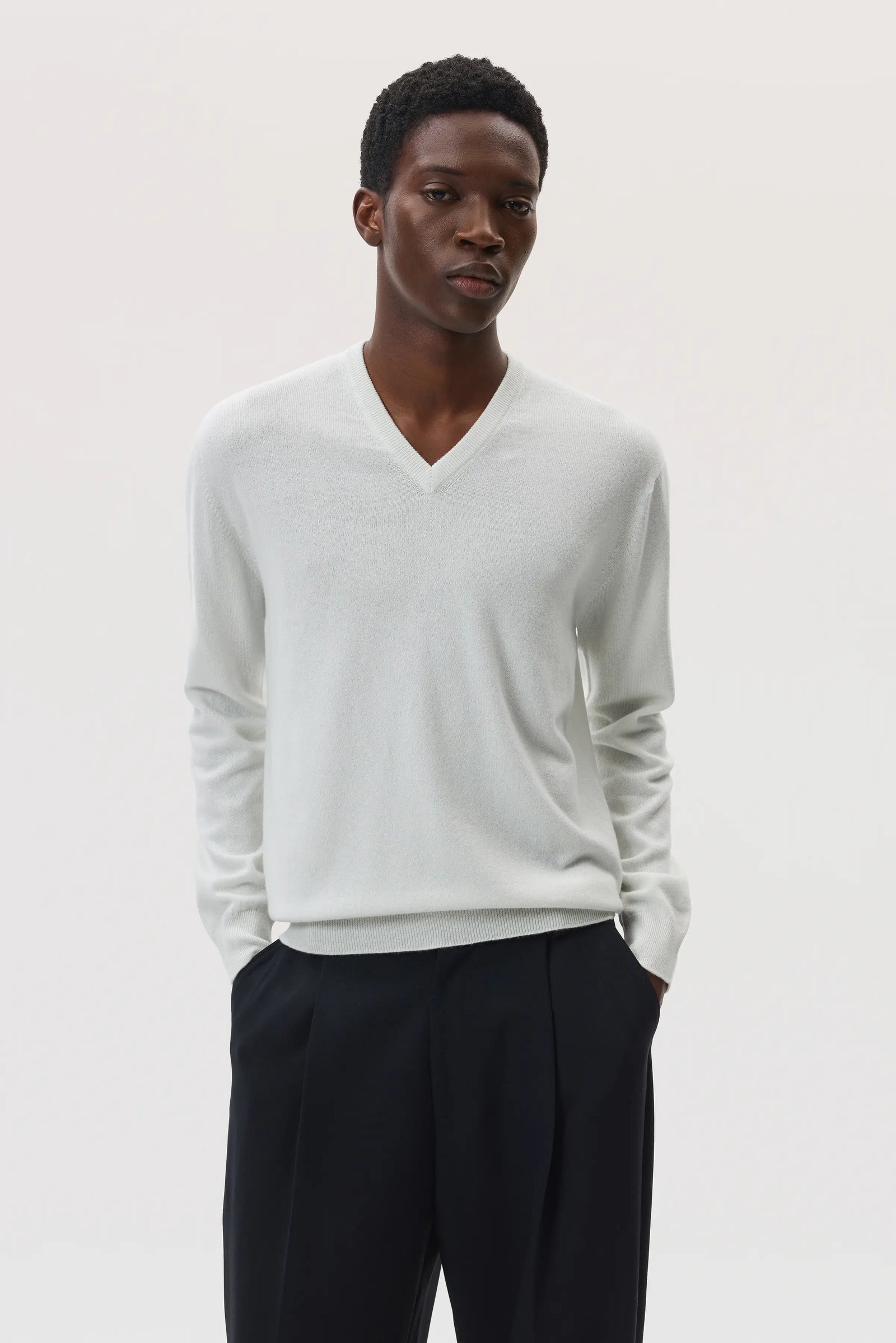 Cashmere V Neck Jumper
