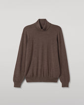 Fin Cashmere Roll Neck Jumper