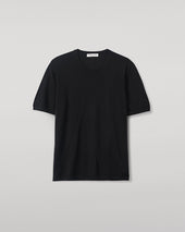 Boyd Black Superfine Cashmere T-Shirt