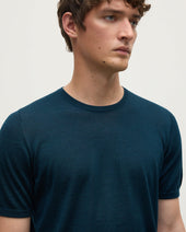 Boyd Bottle Green Superfine Cashmere T-Shirt
