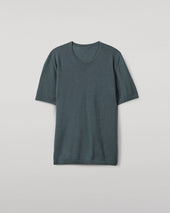 Boyd Blue Superfine Cashmere T-Shirt