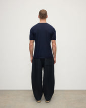 Dark Navy Superfine Cashmere T-Shirt