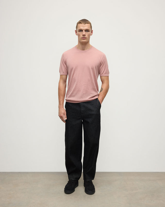 Pink Superfine Cashmere T-Shirt
