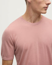 Pink Superfine Cashmere T-Shirt