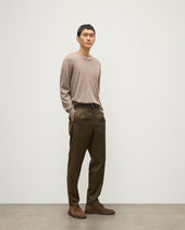 Fin Light Brown Superfine Cashmere Jumper