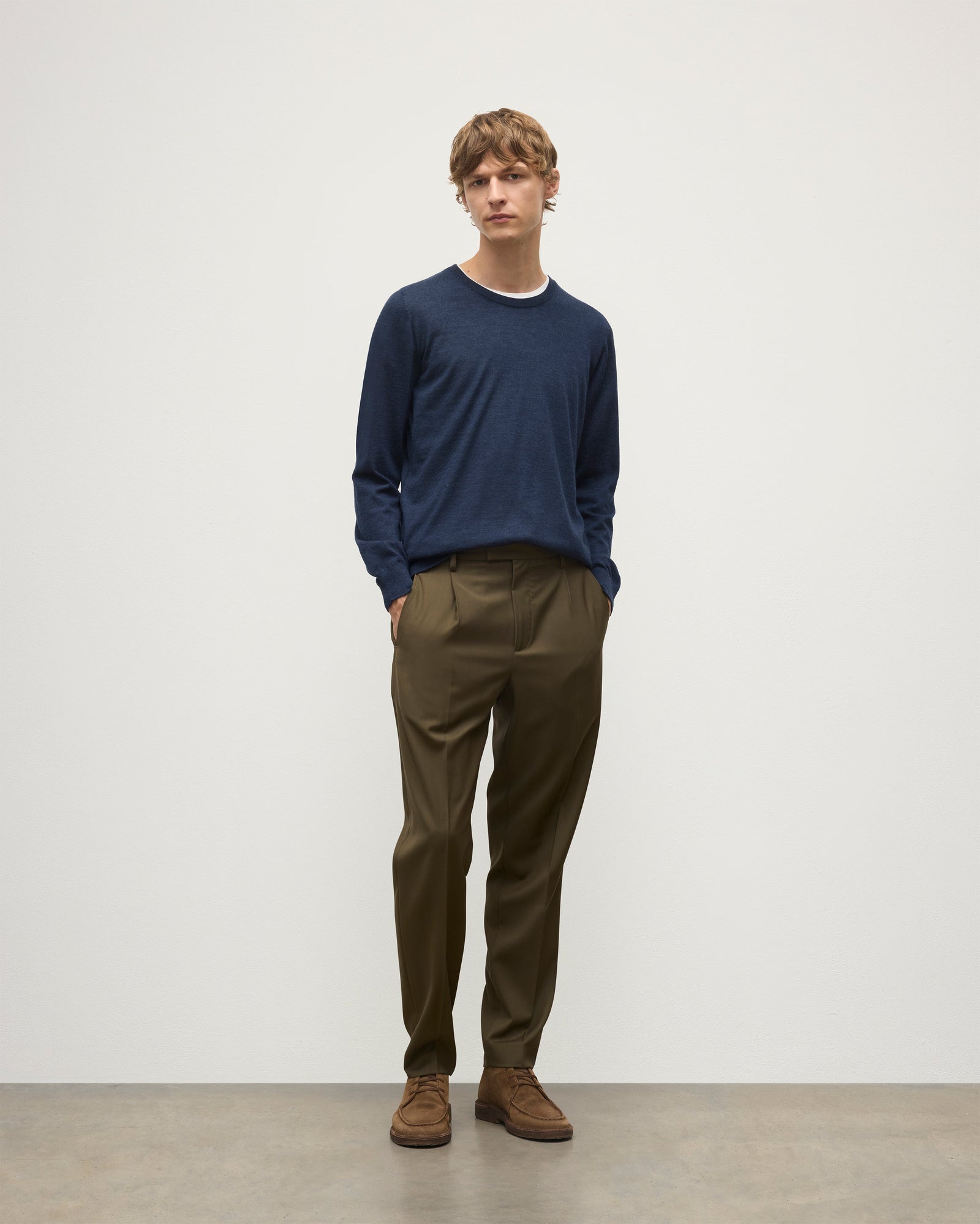 Fin Superfine Cashmere Jumper