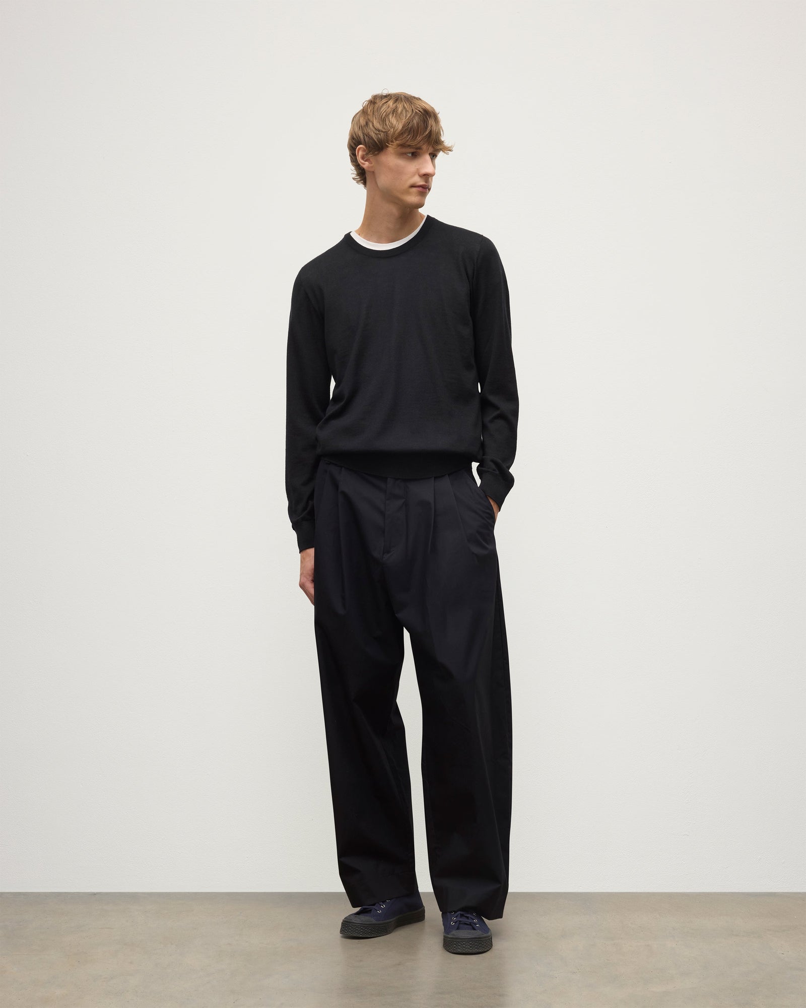 Fin Superfine Cashmere Jumper