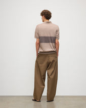 Mack Brown Superfine Cashmere Polo Shirt