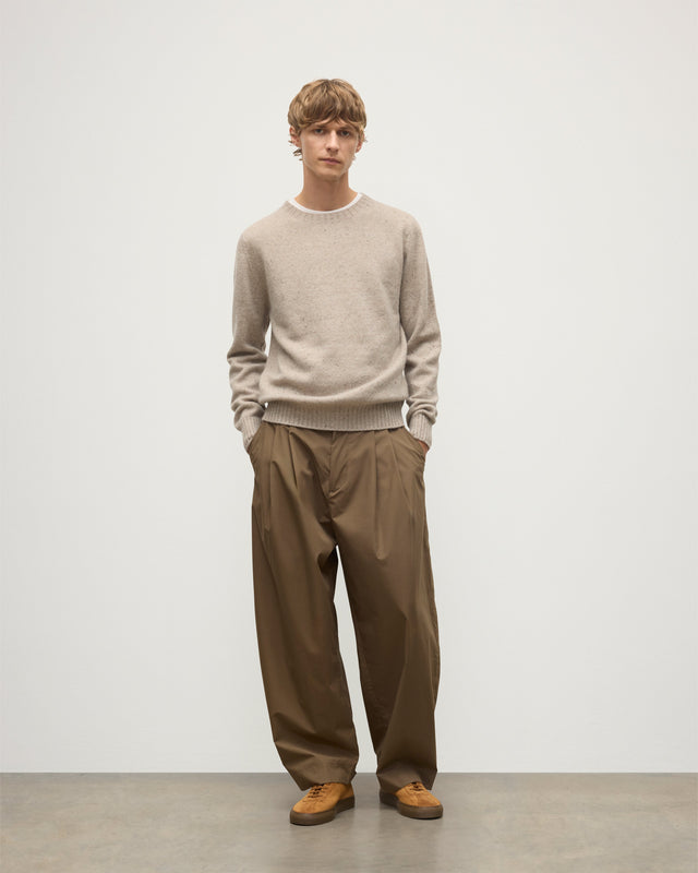 Tiree Natural Donegal Cashmere Jumper