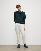 Tiree Green Donegal Cashmere Jumper