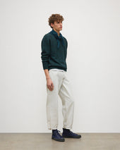 Tiree Green Donegal Cashmere Jumper