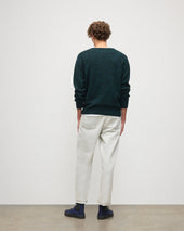 Tiree Green Donegal Cashmere Jumper