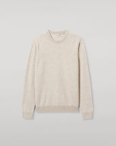 Rory Natural Classic Cashmere Crew Jumper