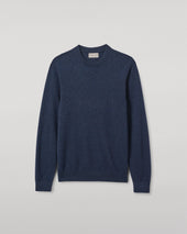 Rory Navy Classic Cashmere Crew Jumper